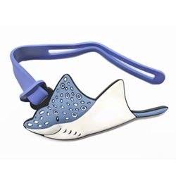 Bag Tag, Eagle Ray 'earlgrey'